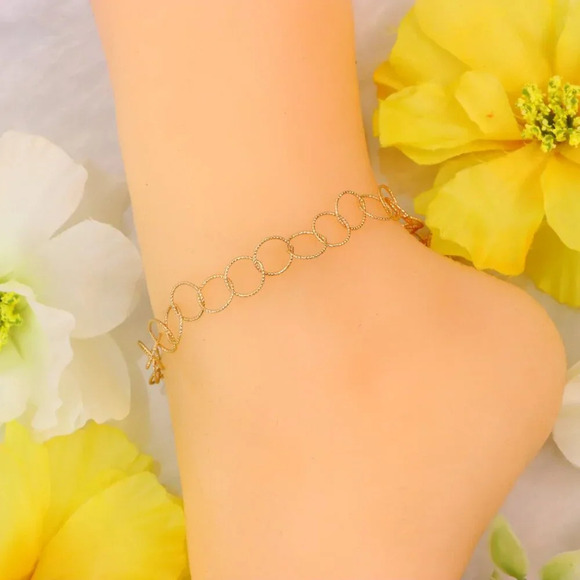 Minimalist Anklet, Sleek & Modern Design, Women’s Fashion, YC110415-A - Picture 8 of 10